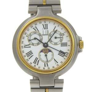 Dunhill Millennium Watch, Moon Phase, Stainless Steel x Gold Plated, Quartz, ...